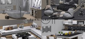 Complete Furniture for the whole house Vivid line – Living room, Kitchen, Bathroom, Bedroom – 1060 animations